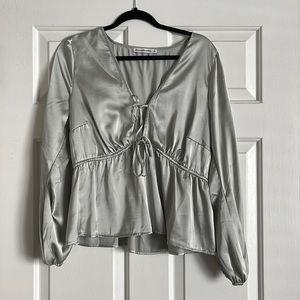 Abercrombie Satin Blouse